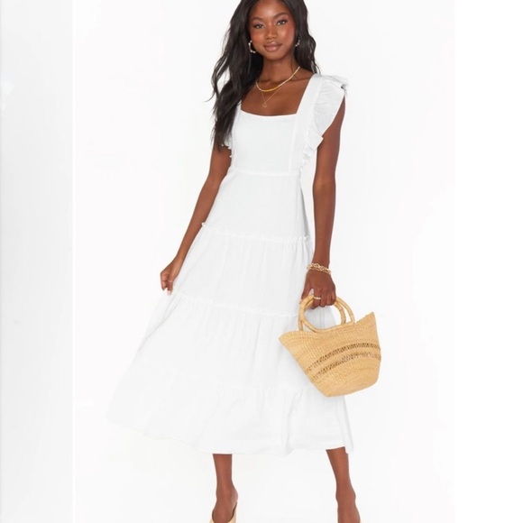 Lovely Midi Dress Show Me Your Mumu Size L - Picture 3 of 6